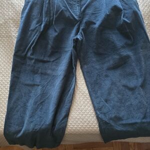 COS Dark Green Corduroy Pants